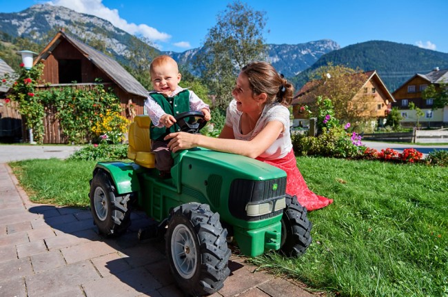 Was wäre denn ein Bauernhof ohne Traktor?