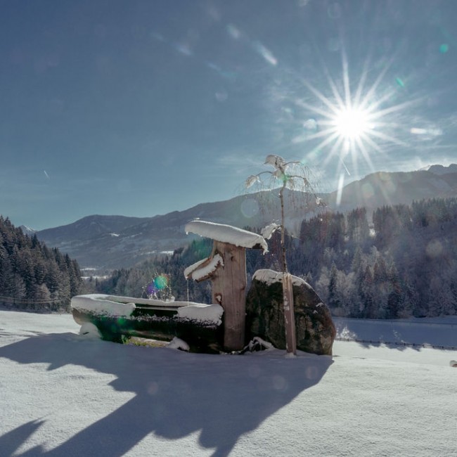 Fantastisches Panorama verspricht einen wohltuenden Hüttenurlaub