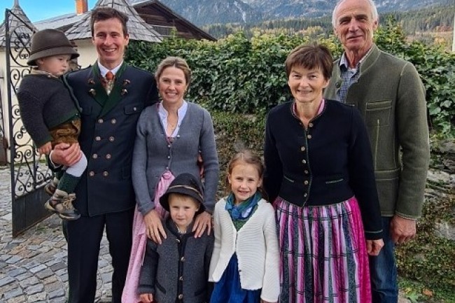Eure Gastgeber: Drei Generationen der Familie Gruber