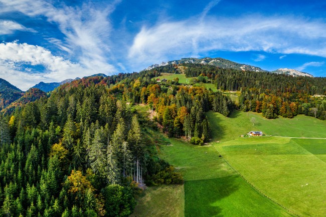 Natur soweit das Auge reicht ... das Almchalet Linharterhof verspricht eine erholsame Auszeit in den Bergen