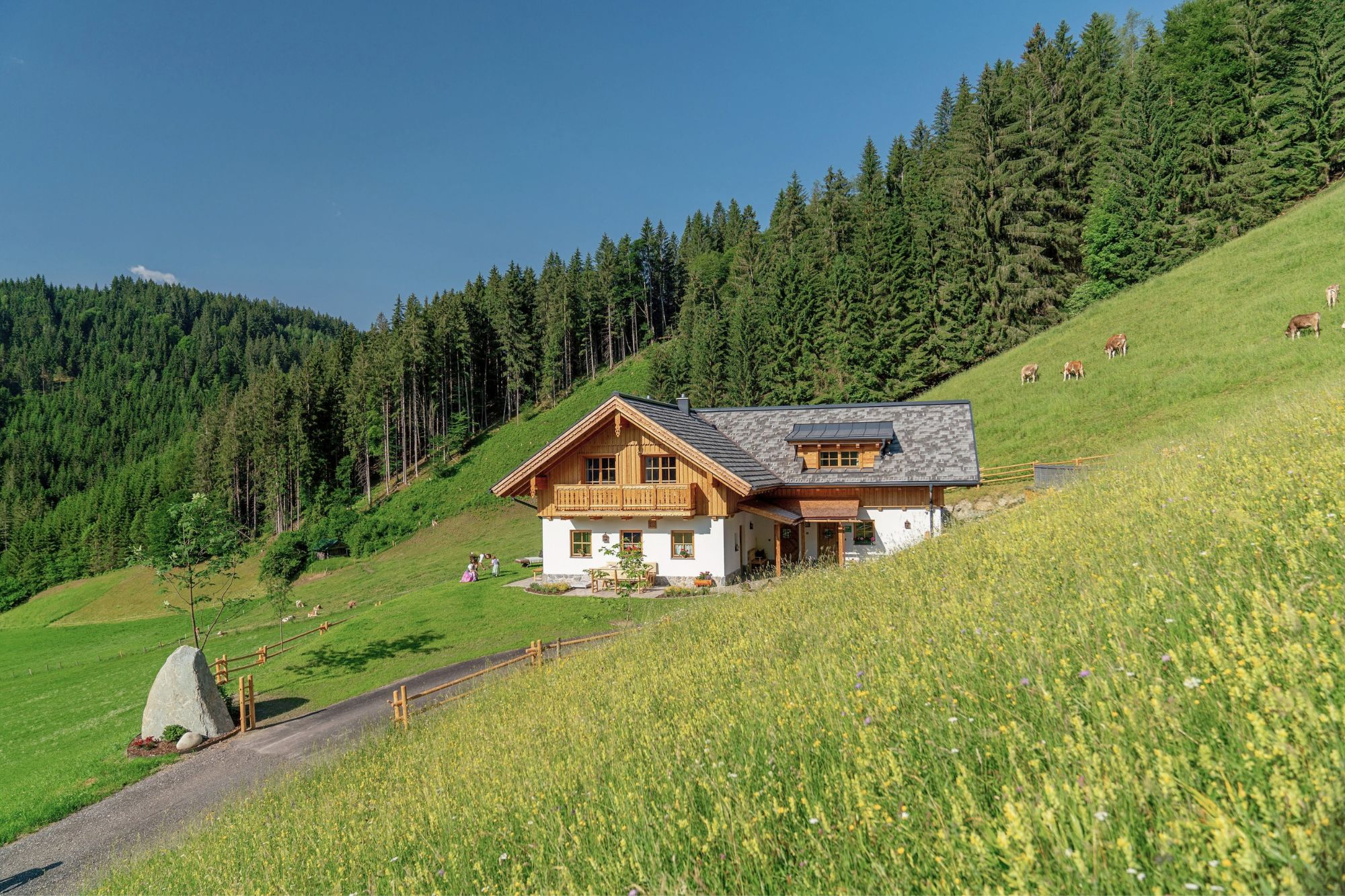 Romantikurlaub Schladming-Dachstein im Almchalet Linharterhof