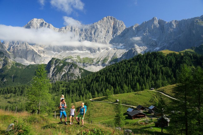 Wandern mit der Familie © Schladming-Dachstein